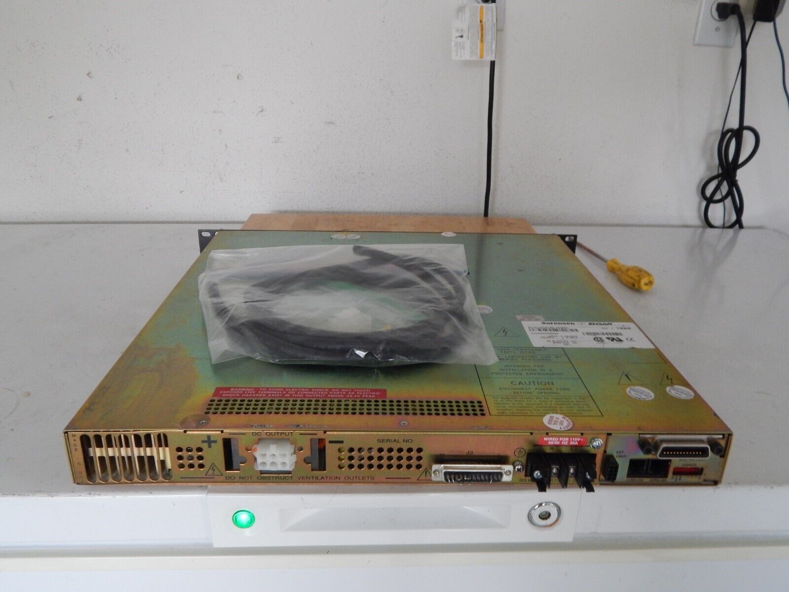 Sorensen DCS150-7E M9C (GPIB) DC Power Supply, 150 V,7 A,1050W, WRNTY Sorensen DCS150-7E M9C (GPIB) DC Power Supply, 150 V,7 A,1050W, WRNTY